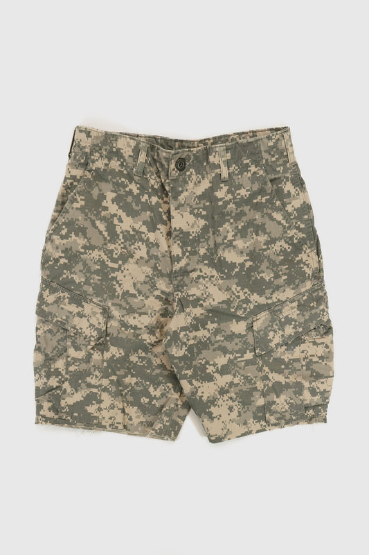 Vintage Cutoff Camo Cargo Shorts 04 Image 0