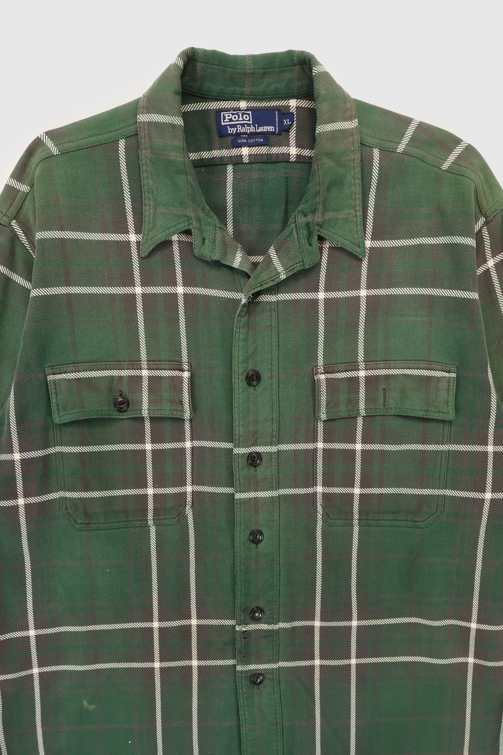 Vintage Ralph Lauren Heavyweight Button-Down Shirt Image 2