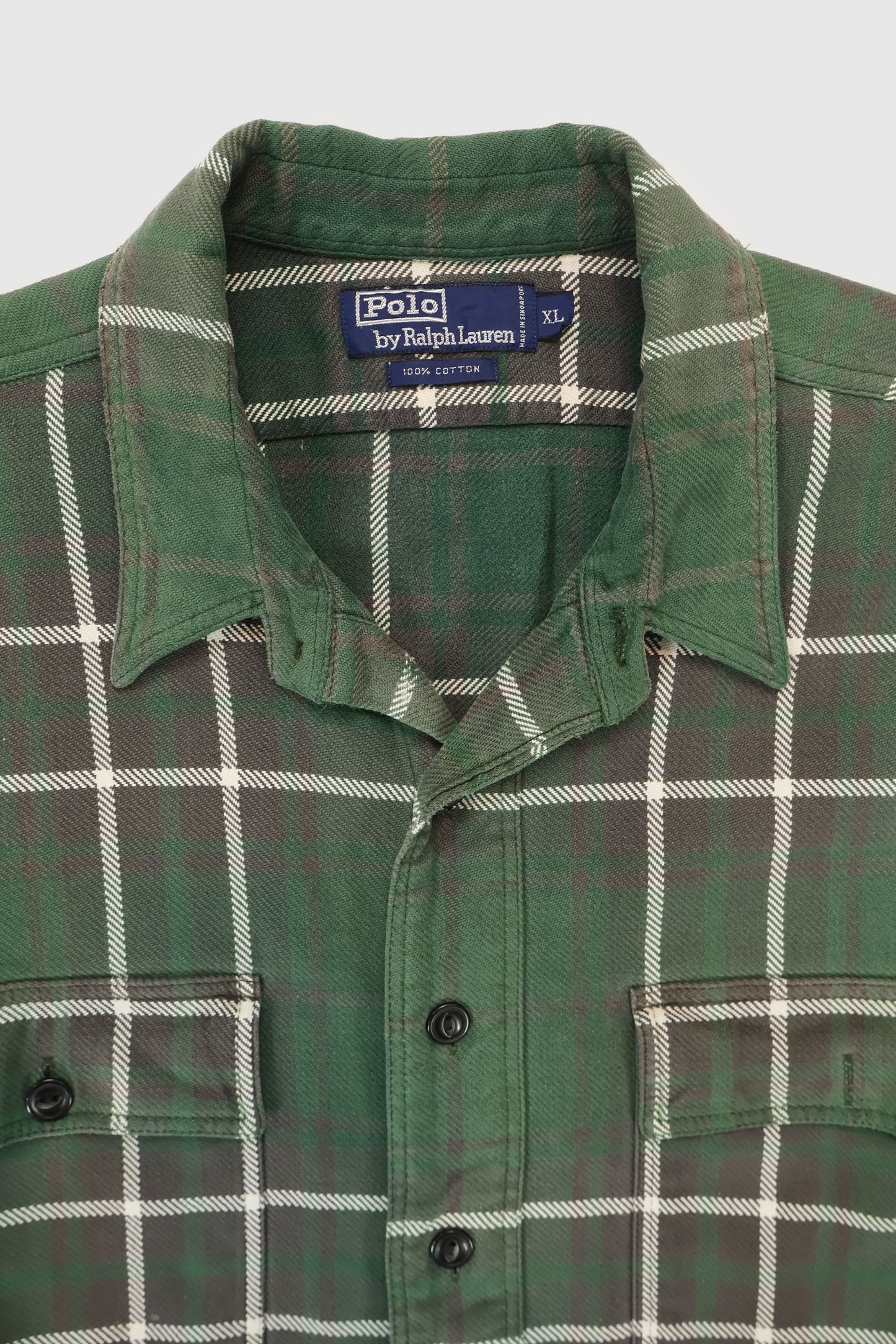 Vintage Ralph Lauren Heavyweight Button-Down Shirt Image 3