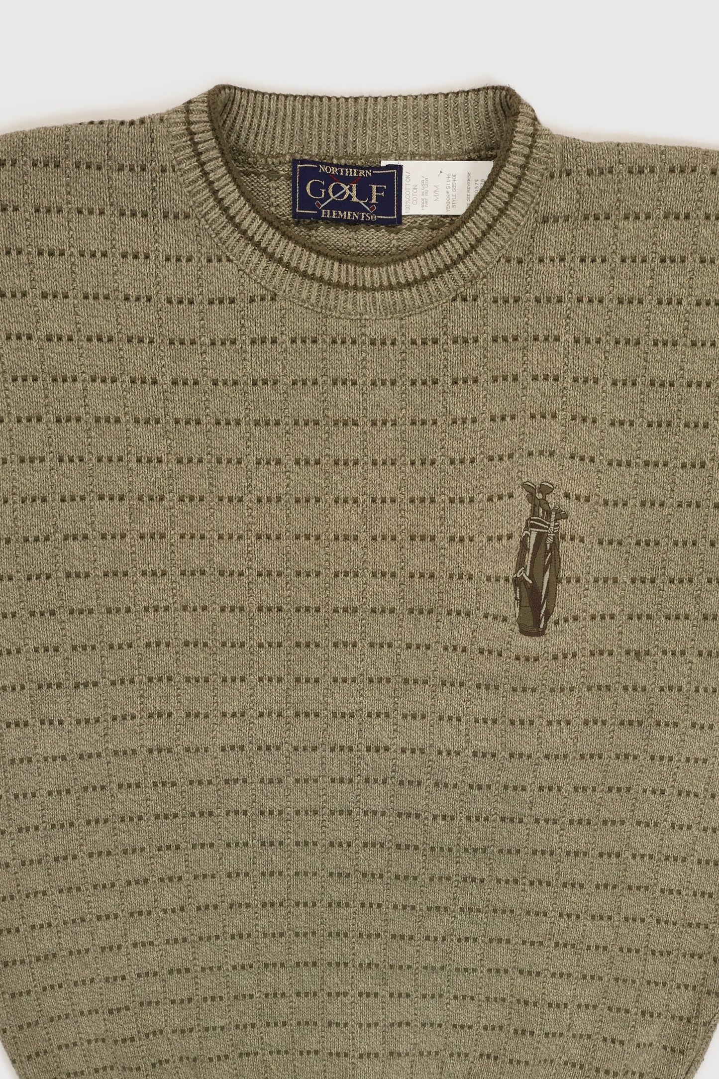 Vintage Golf Bag Sweater Image 1