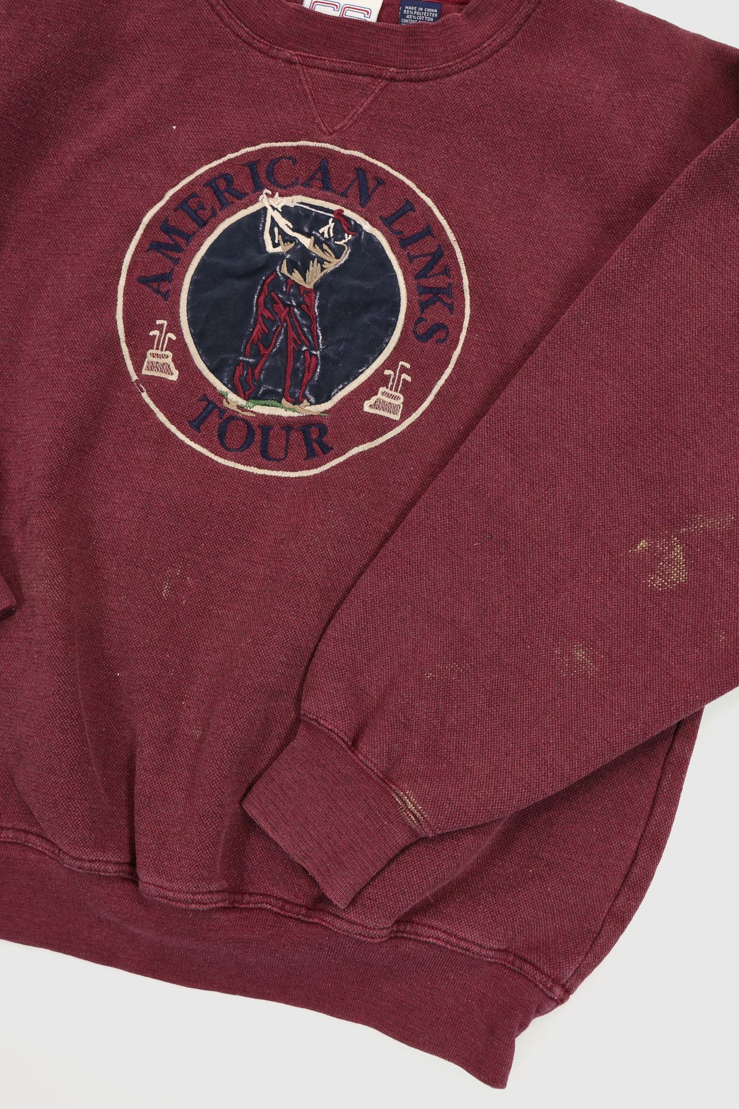 Vintage American Links Golf Crewneck Image 3