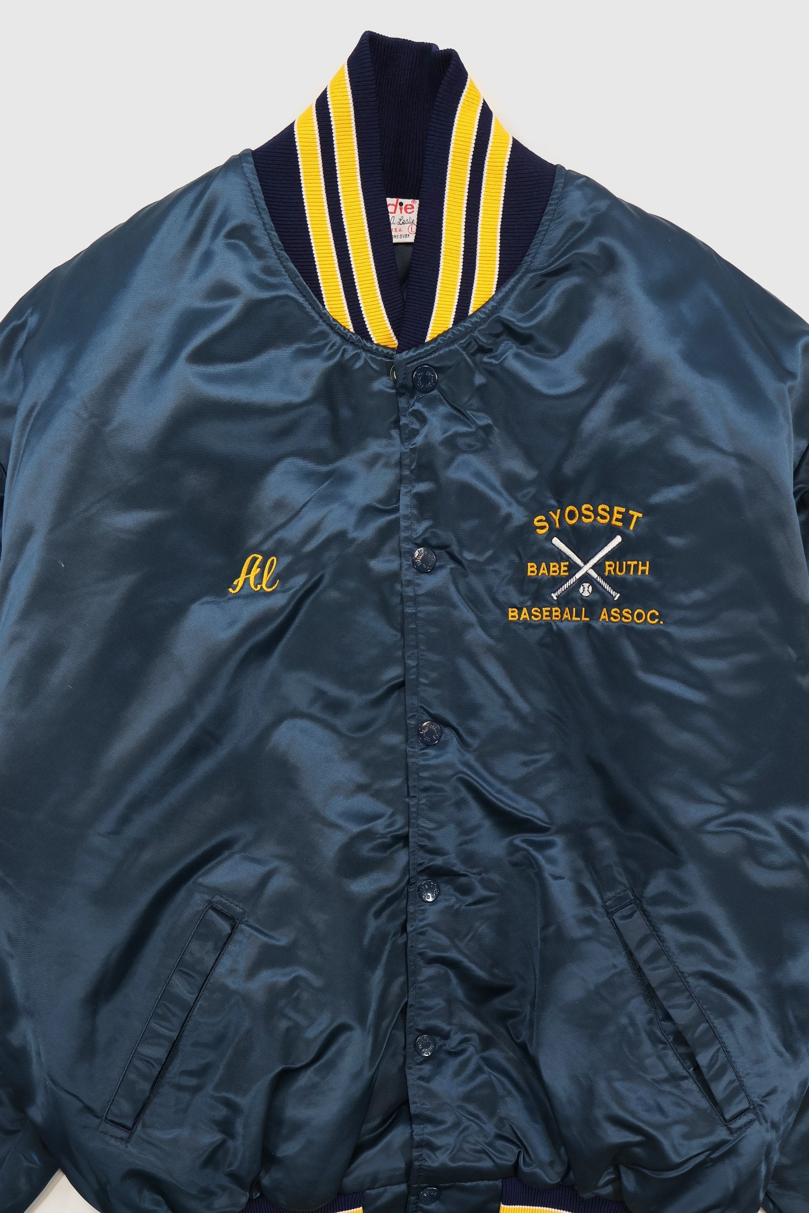 Vintage 1994 Nassau County Champions Snap Button Jacket Image 2