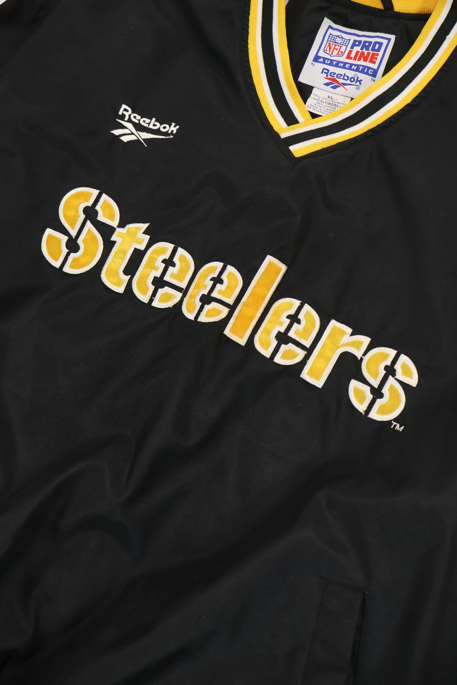 Vintage Pittsburgh Steelers Windbreaker Jacket Image 2