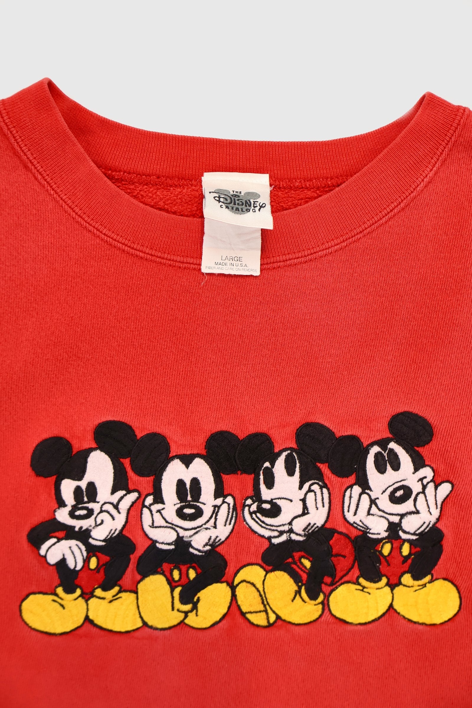 Vintage Mickey Mouse Crewneck Image 1