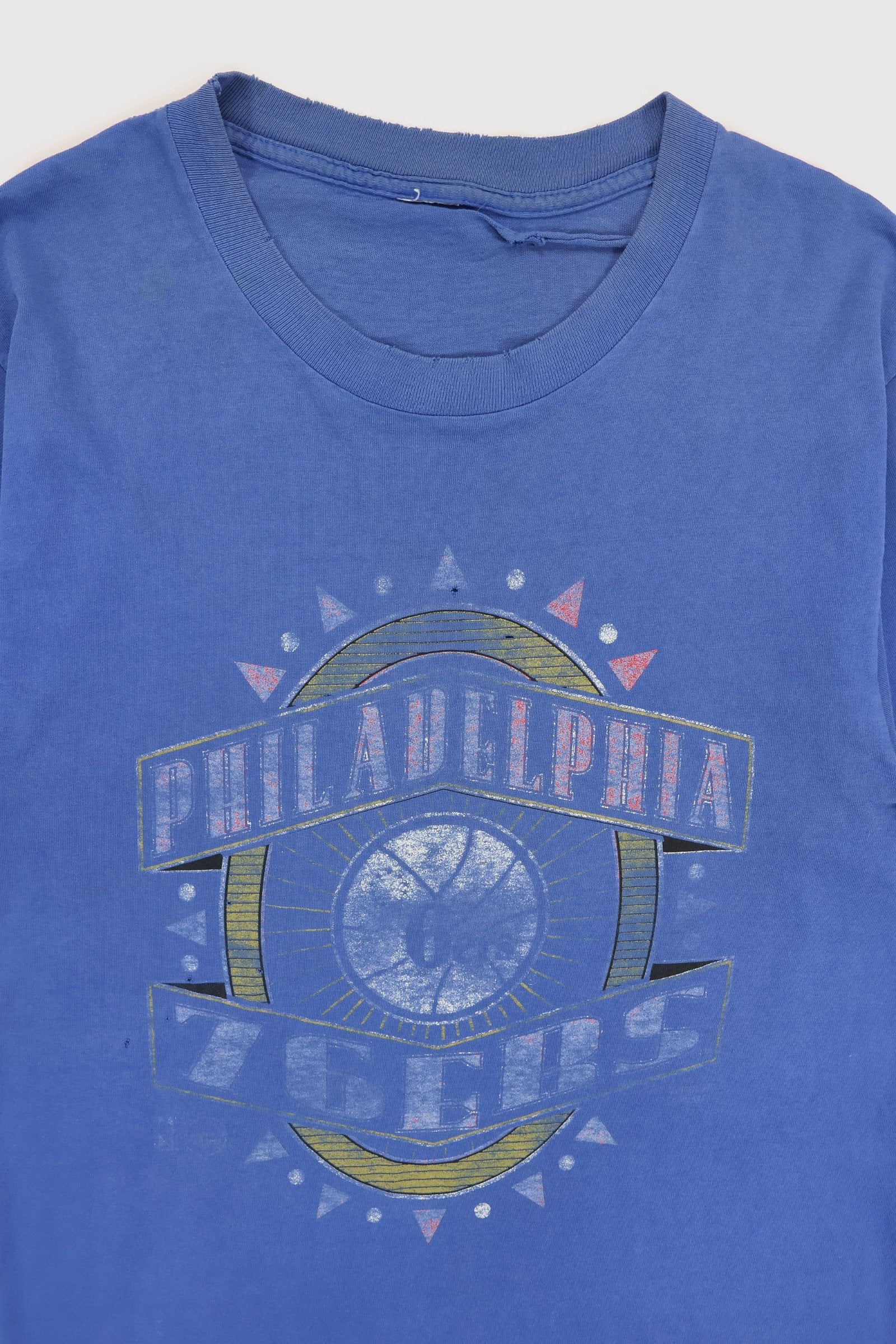 Vintage Faded Philadelphia 76ers Tee Image 1