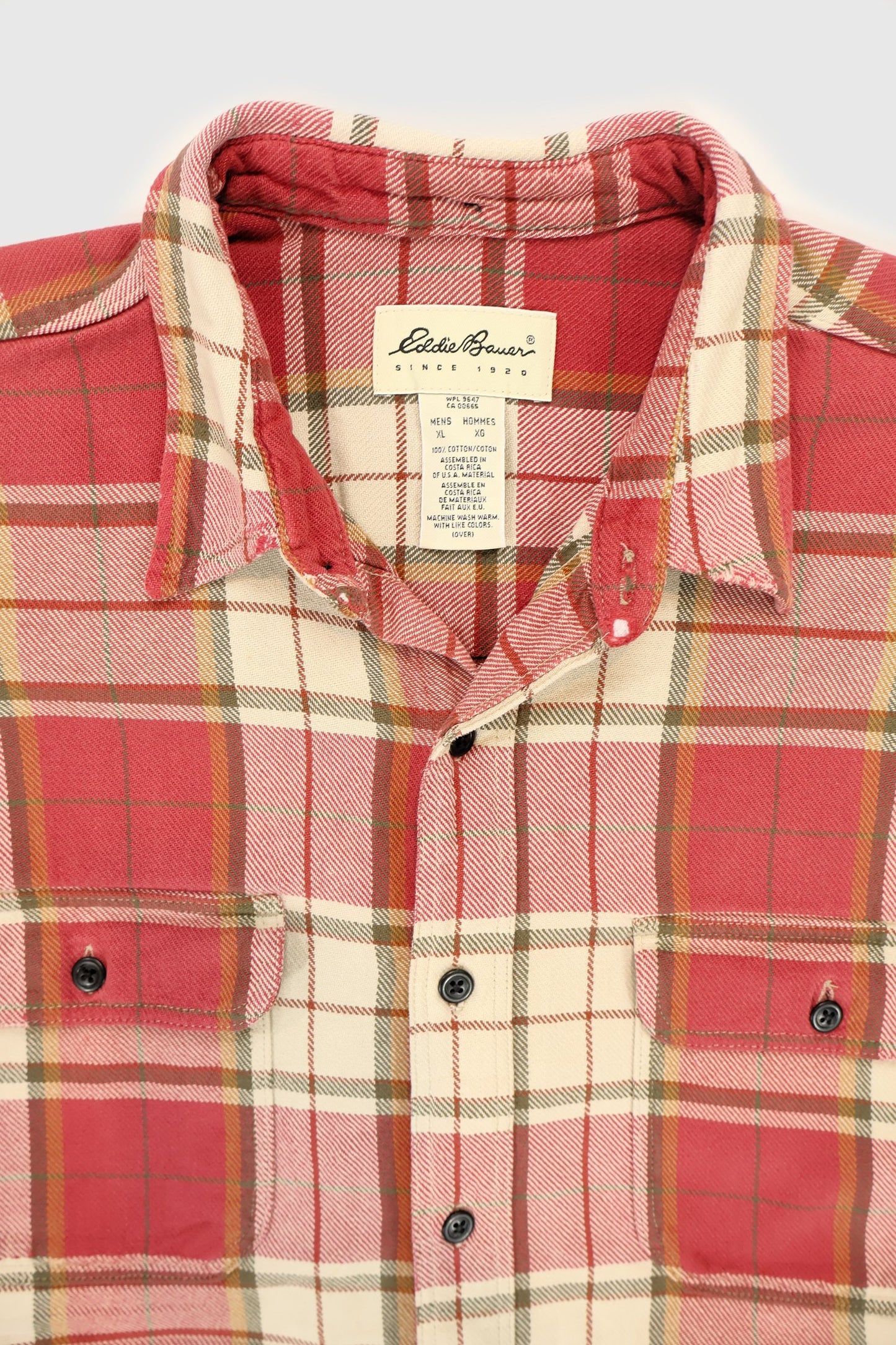 Vintage Eddie Bauer Heavyweight Button-Down Shirt Image 3