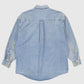 Vintage Distressed Denim Button-Down Shirt Image 6
