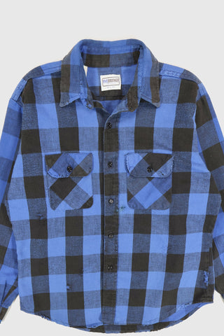 Vintage Frayed Button-Down Shirt