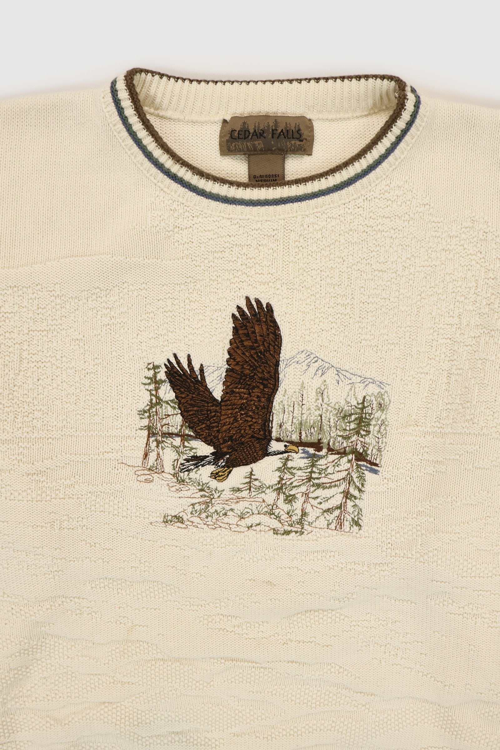 Vintage Knit Eagle Sweater Image 2