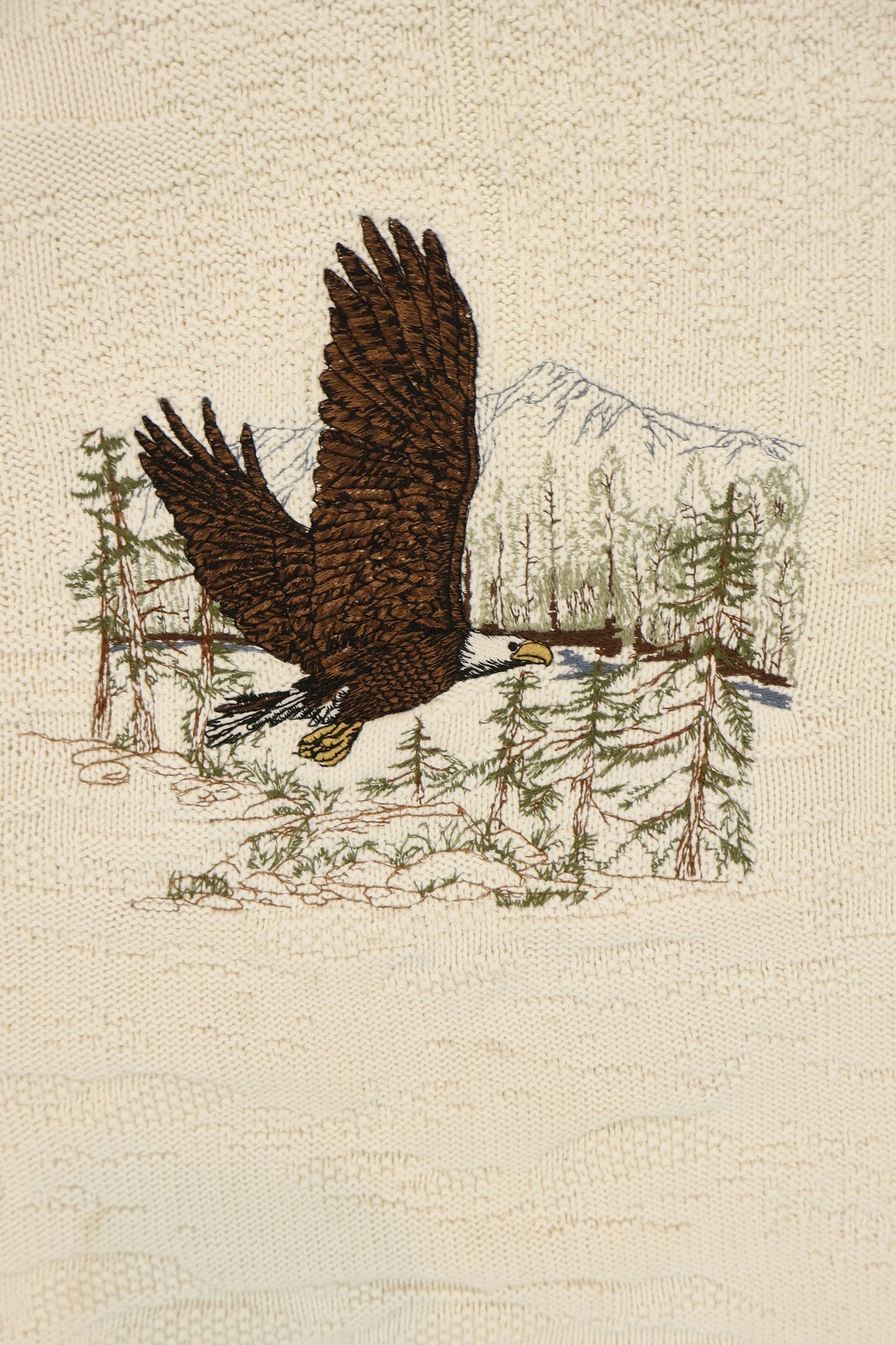 Vintage Knit Eagle Sweater Image 5