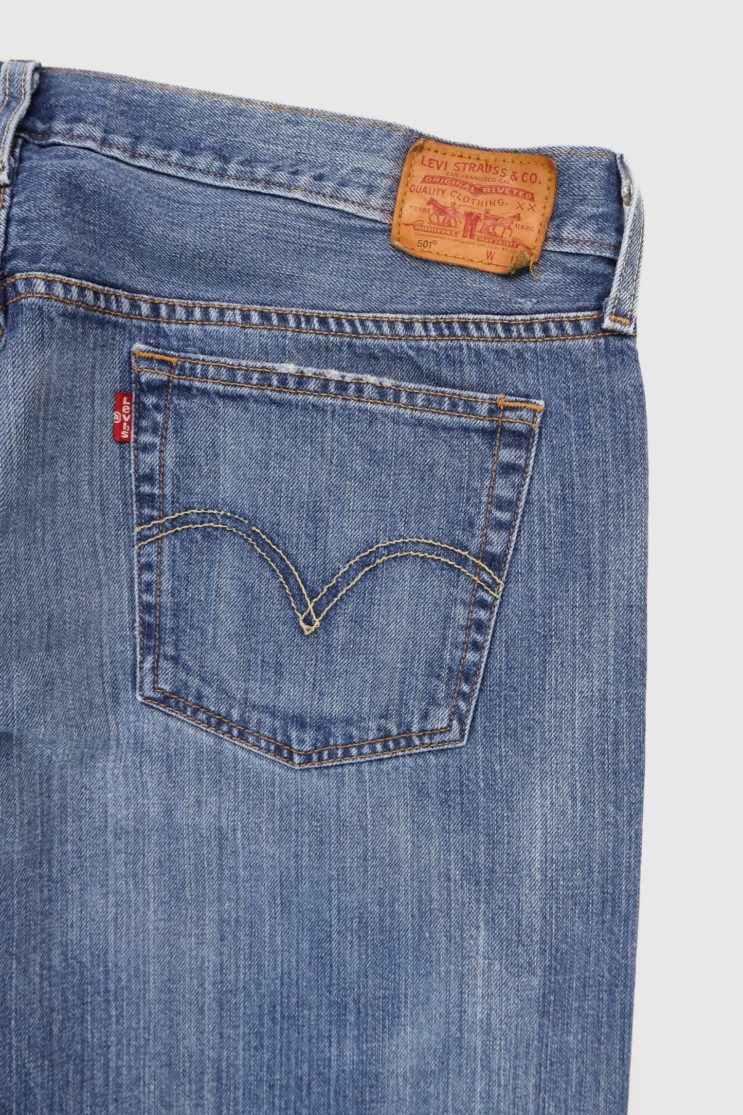Vintage Levi's 501 Straight Fit Jeans Image 4