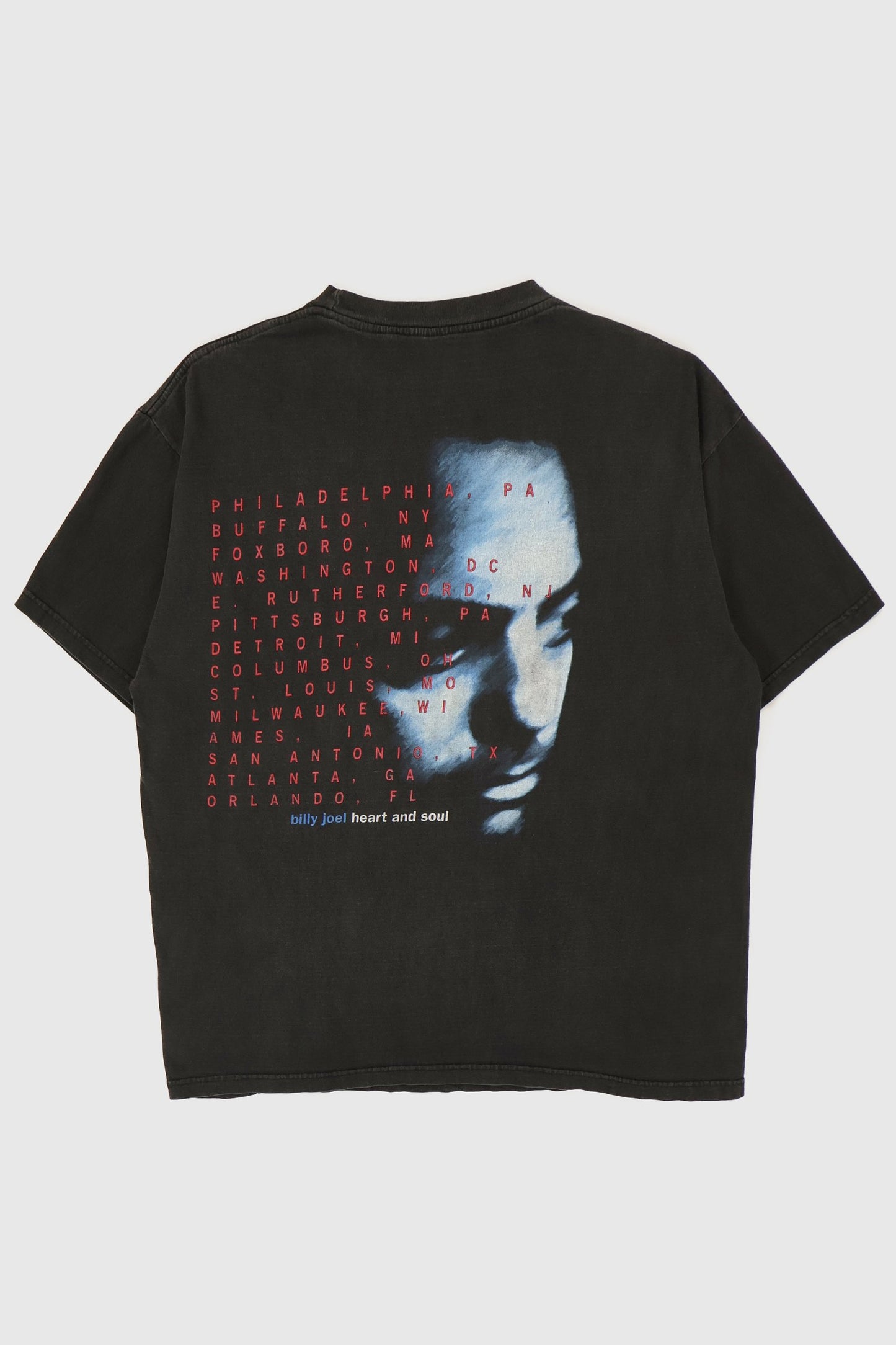 Vintage Billy Joel 1994 Heart and Soul Tour Tee Image 1