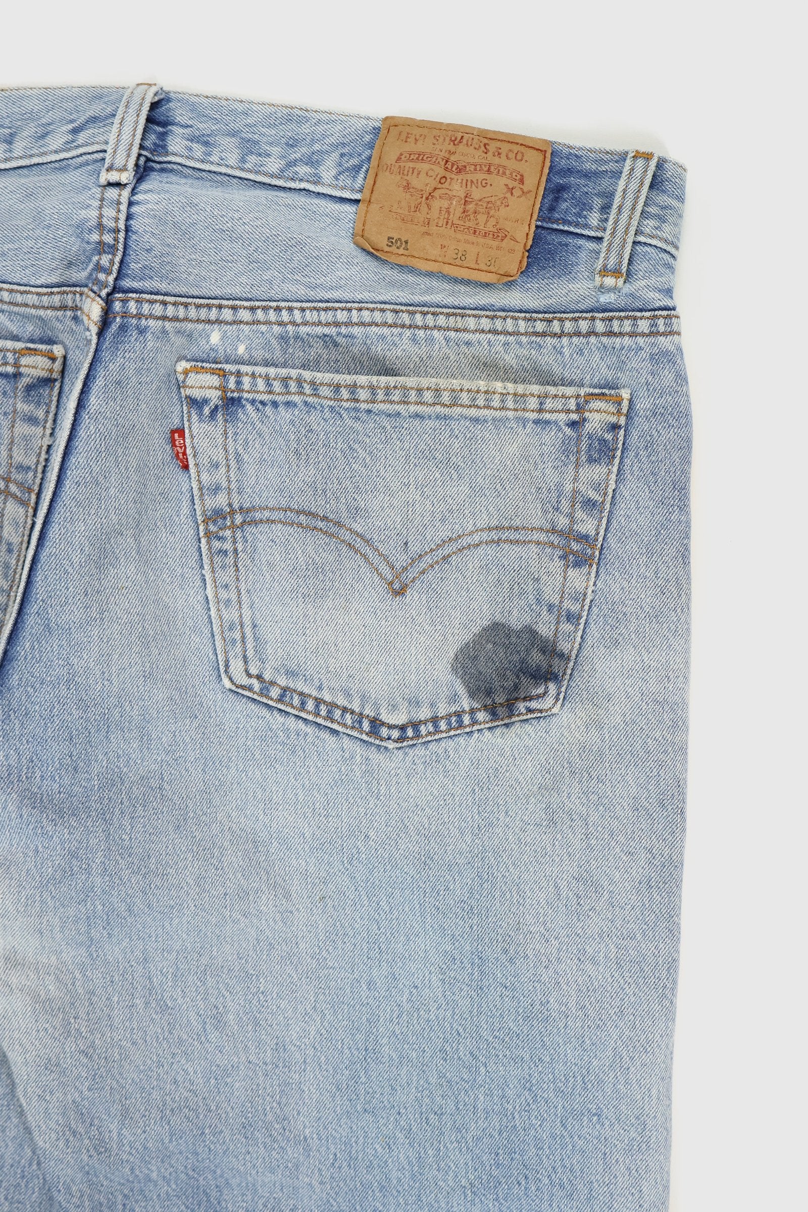 Vintage Levi's 501 Button-Fly Straight Fit Jeans Image 4