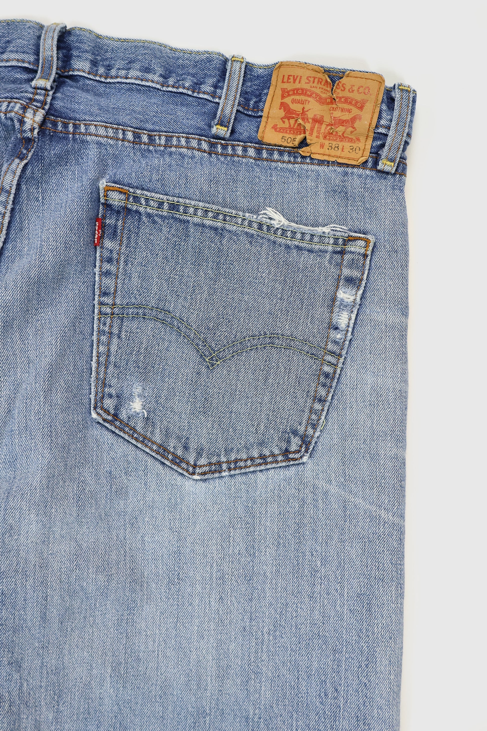 Vintage Levi's 505 Straight Fit Jeans Image 4