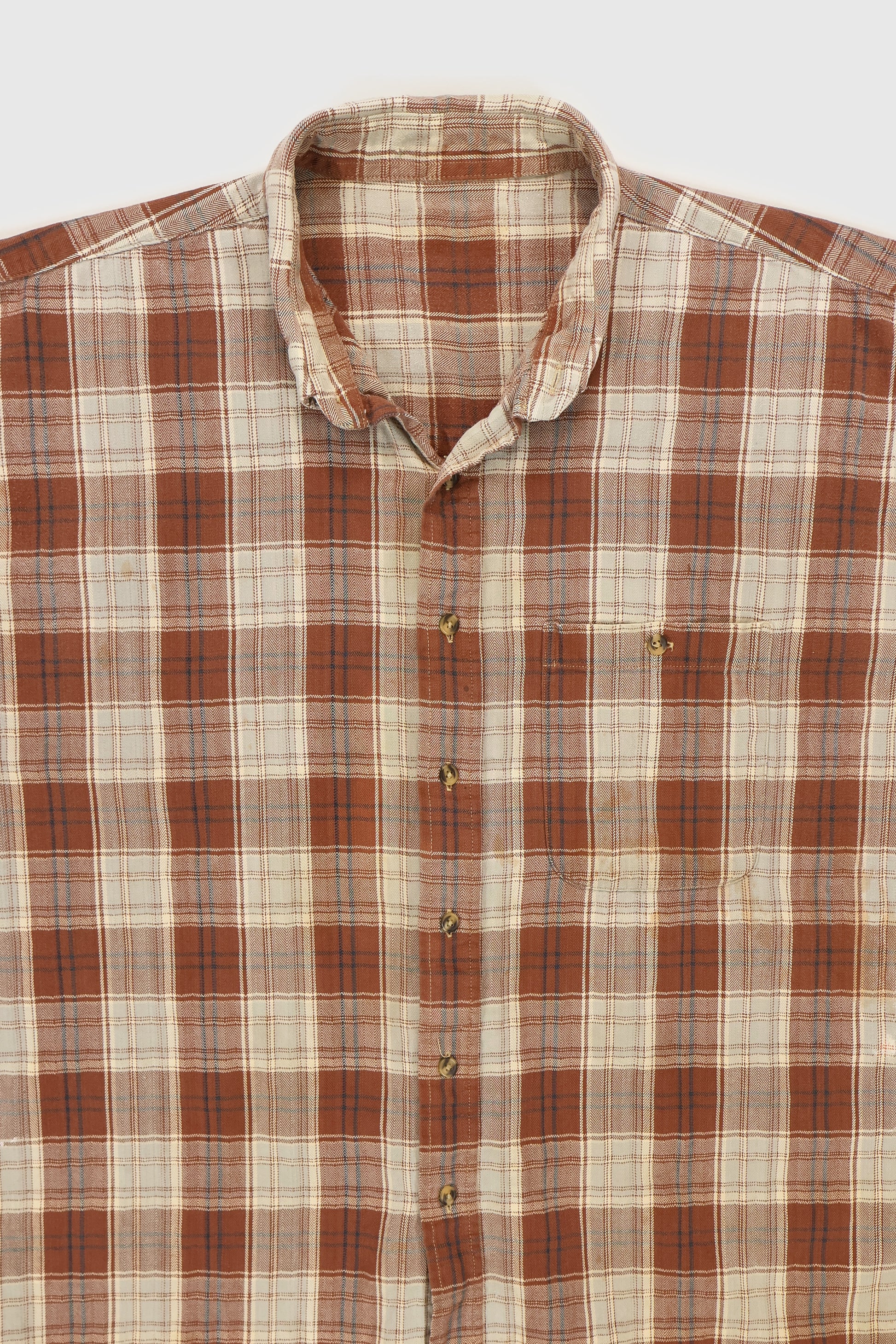 Vintage Sleeveless Button-Down Shirt Image 1