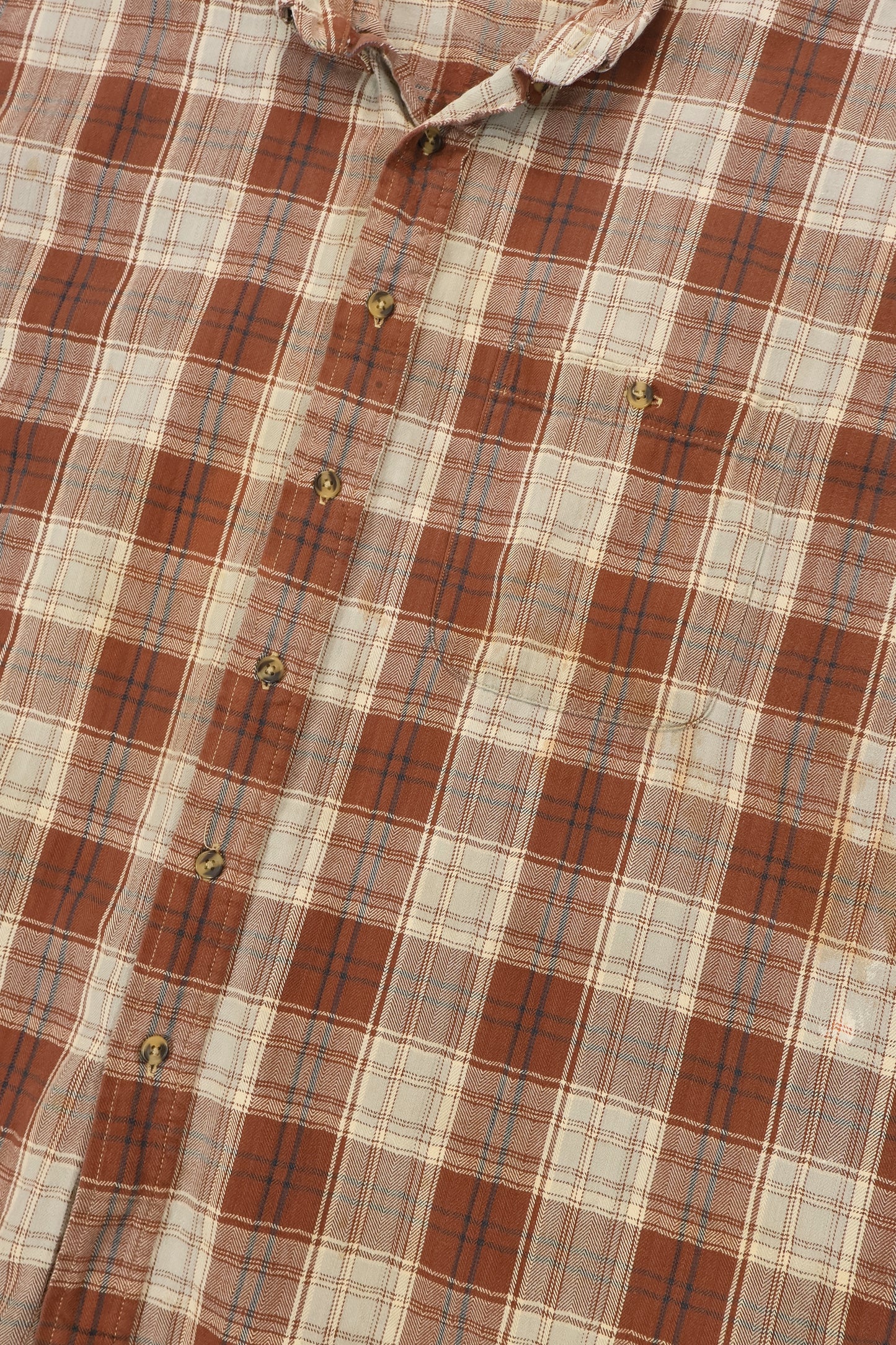Vintage Sleeveless Button-Down Shirt Image 3