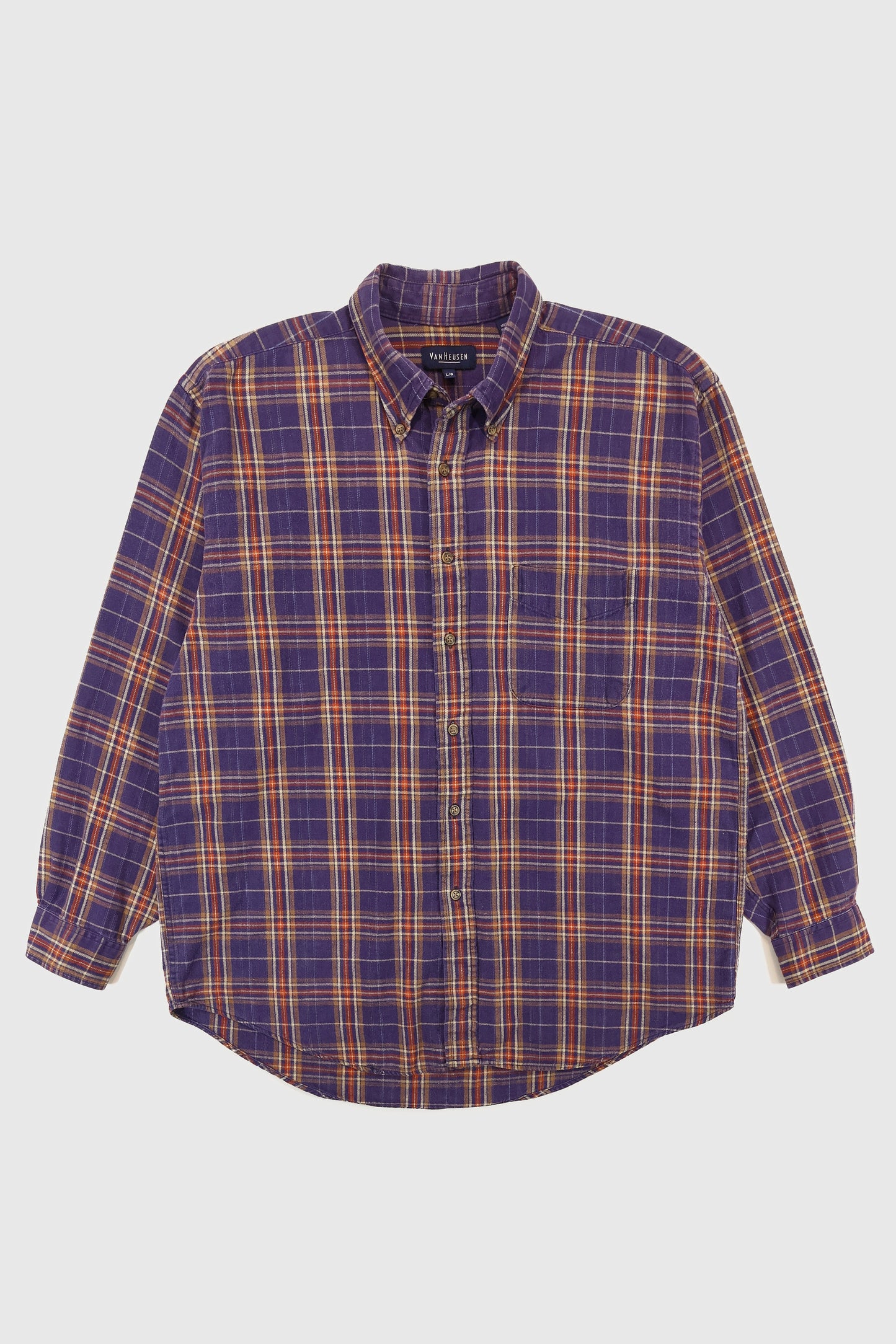 Vintage Plaid Button-Down Shirt Image 0