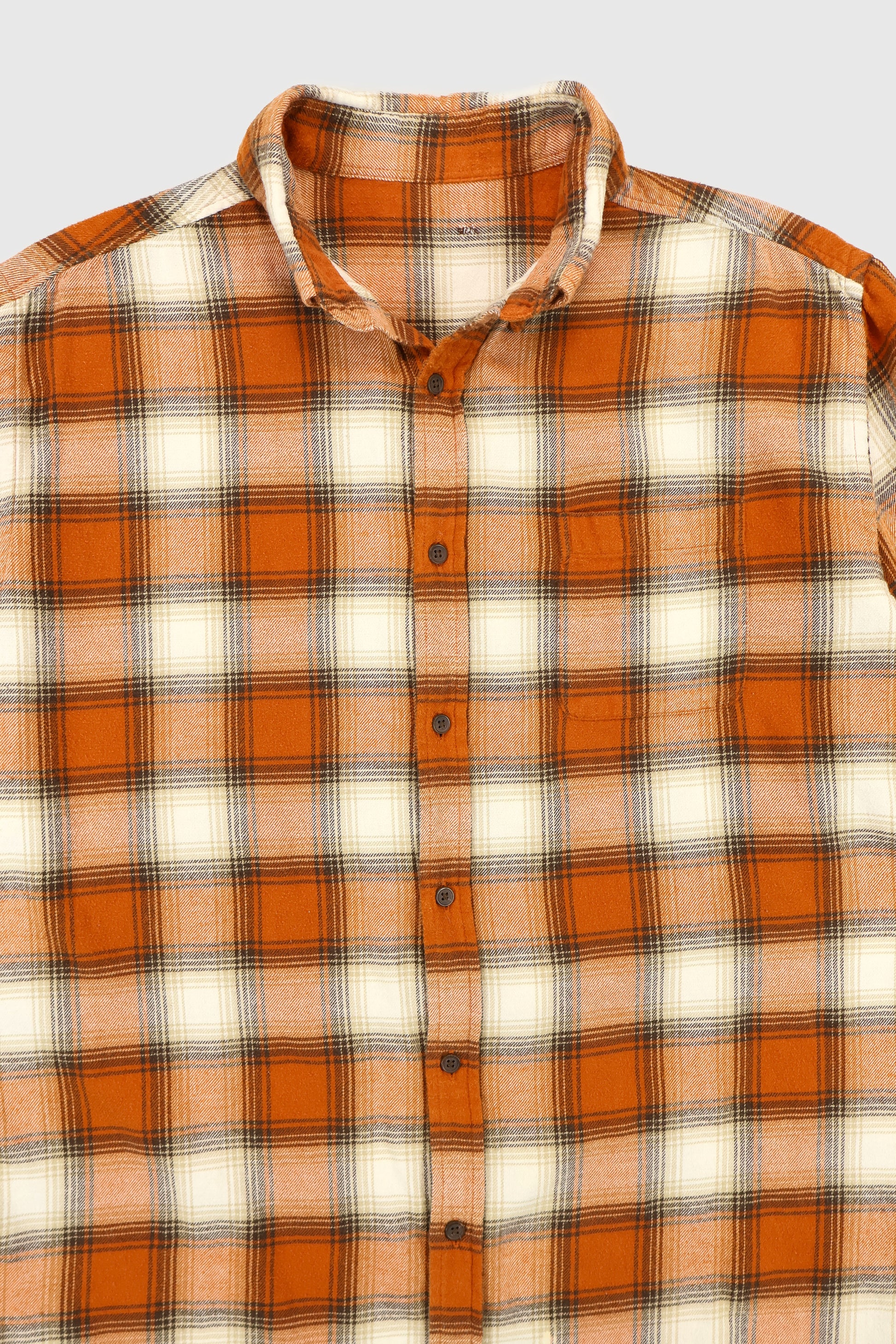 Vintage Short Sleeve Cut Off Button-Down Shirt Image 1