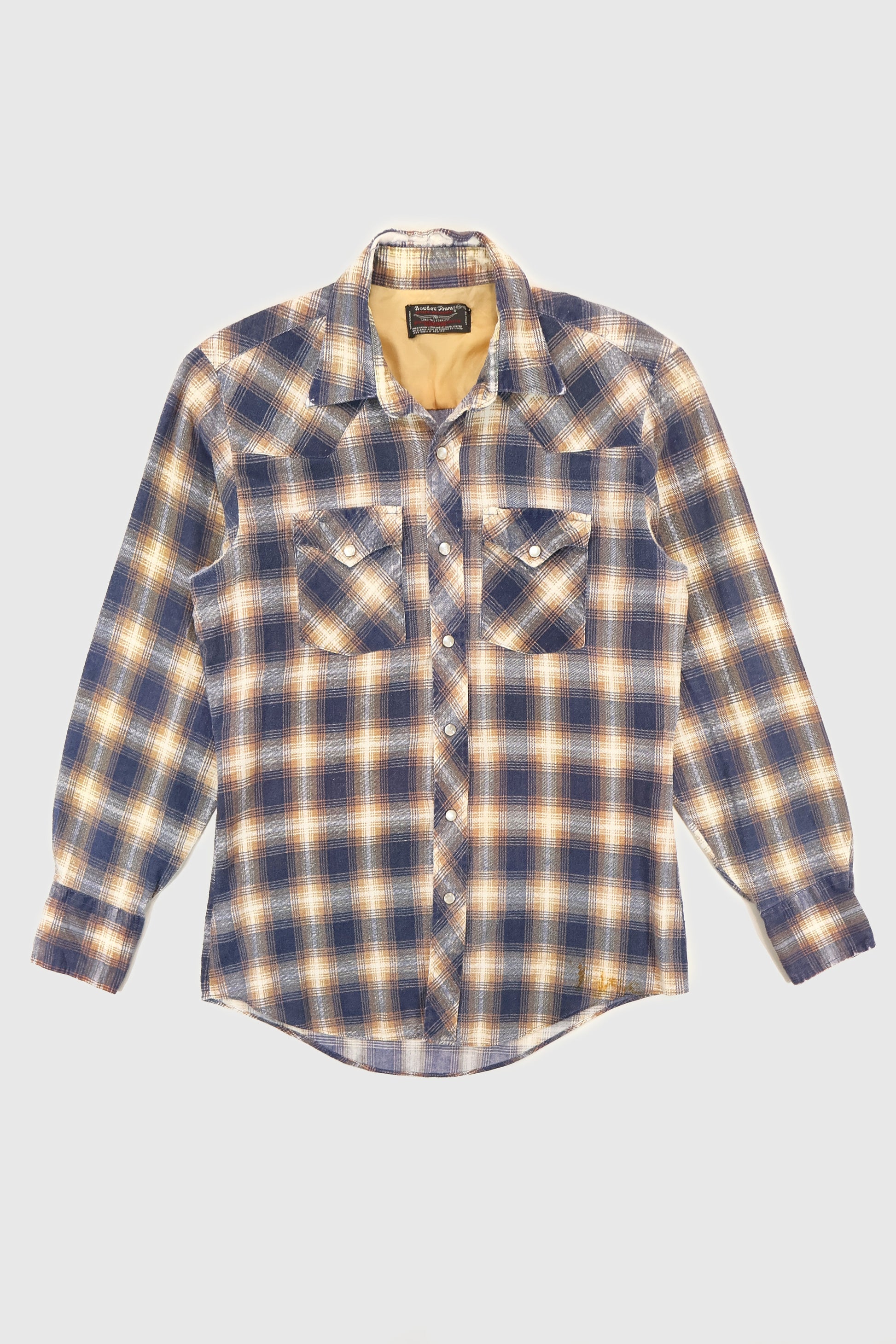 Vintage Distressed Button-Down Shirt Image 0