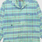 Vintage Frayed Snap Button-Down Shirt Image 2