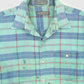 Vintage Frayed Snap Button-Down Shirt Image 3