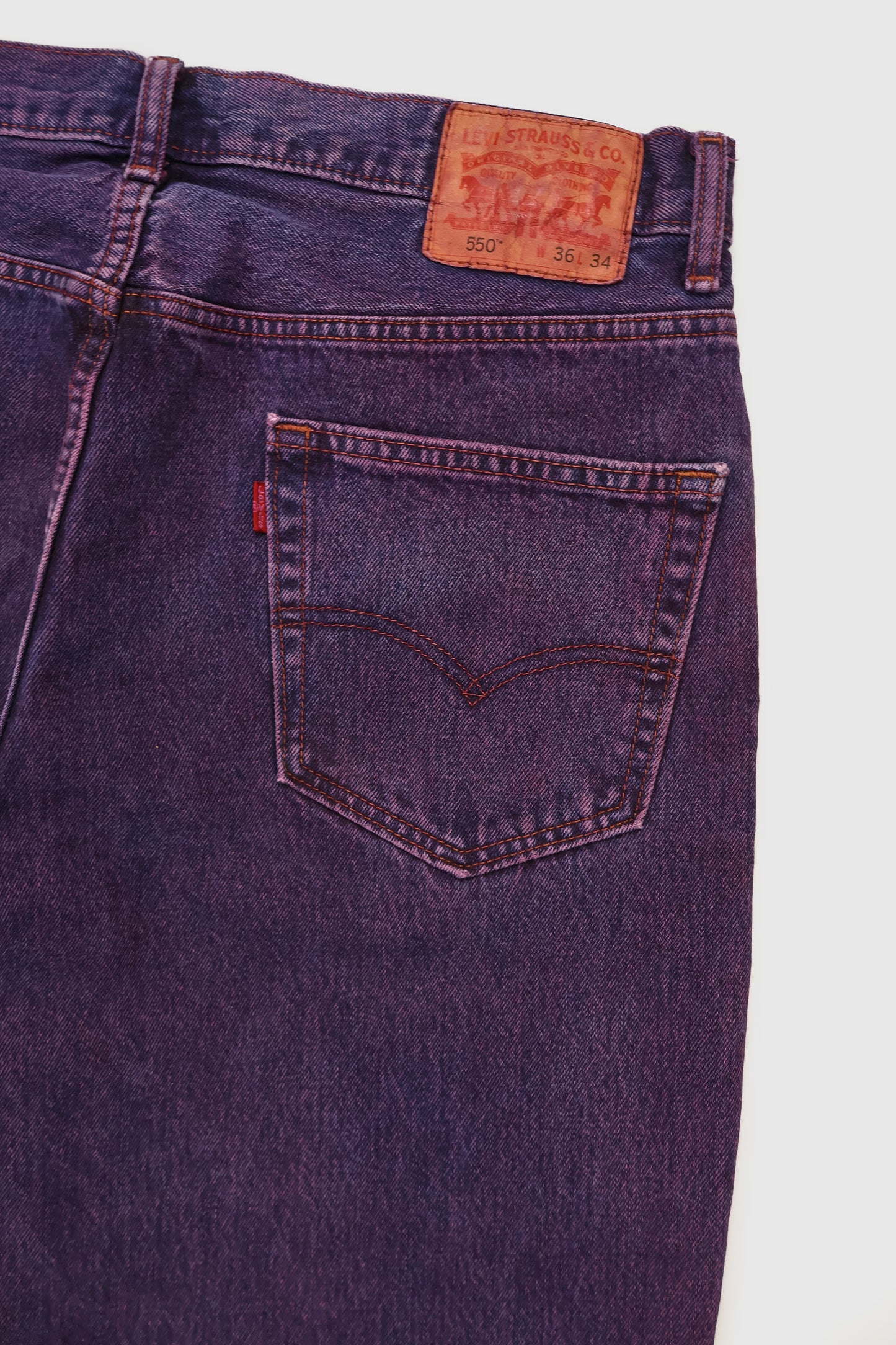 Vintage Levi's Overdyed Relaxed Fit Jeans Image 5