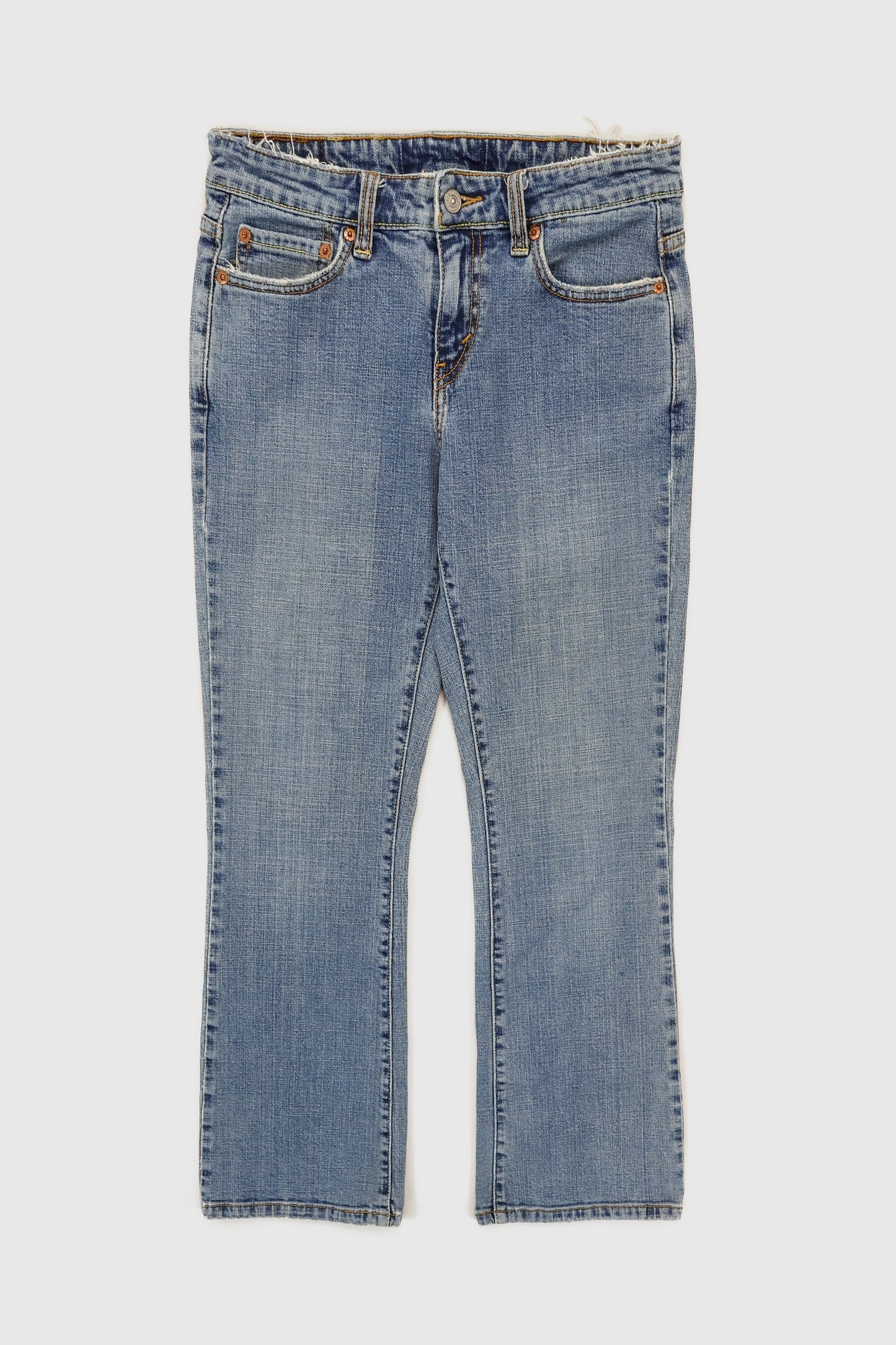 Y2K Levi's Frayed Low-Rise Jeans Image 0