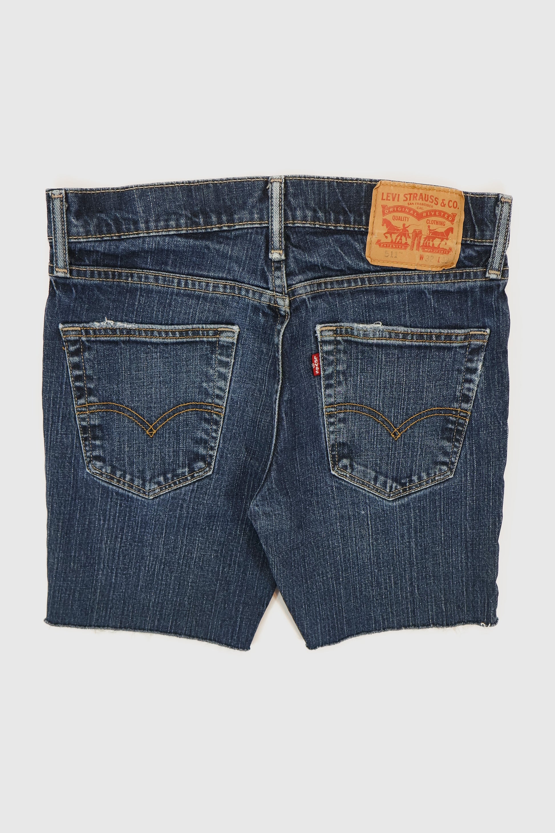 Vintage Levi's Frayed 511 Jorts Image 4