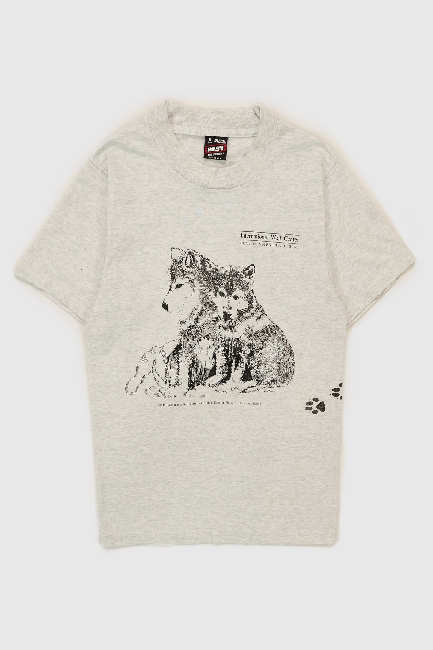 Vintage Wolf Center Tee Image 0