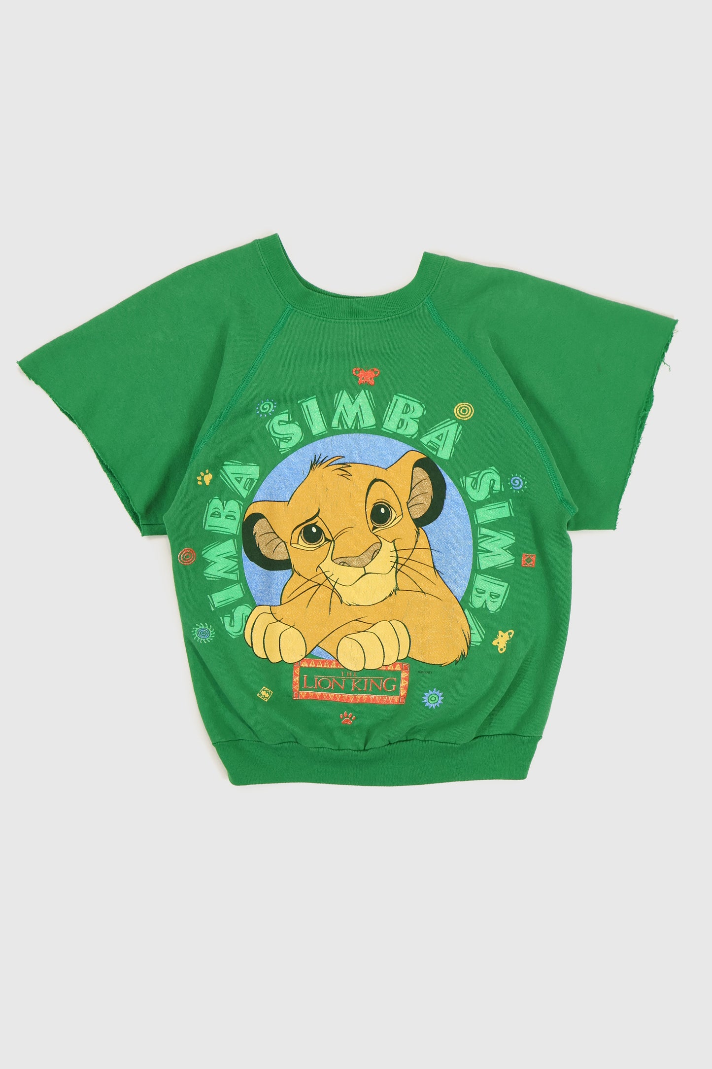 Vintage Lion King Simba Crewneck Image 0