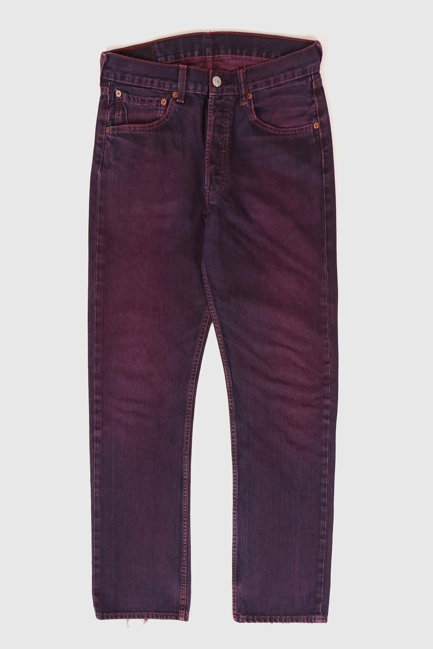 Vintage Levi's Overdyed 501 Straight Fit Jeans Image 0