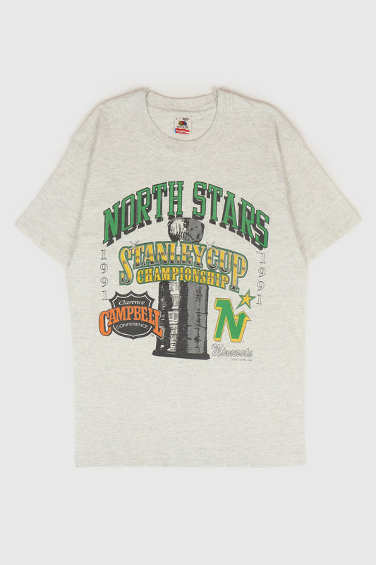Vintage Dallas North Stars 1991 Stanely Cup Champions Tee  Image 0