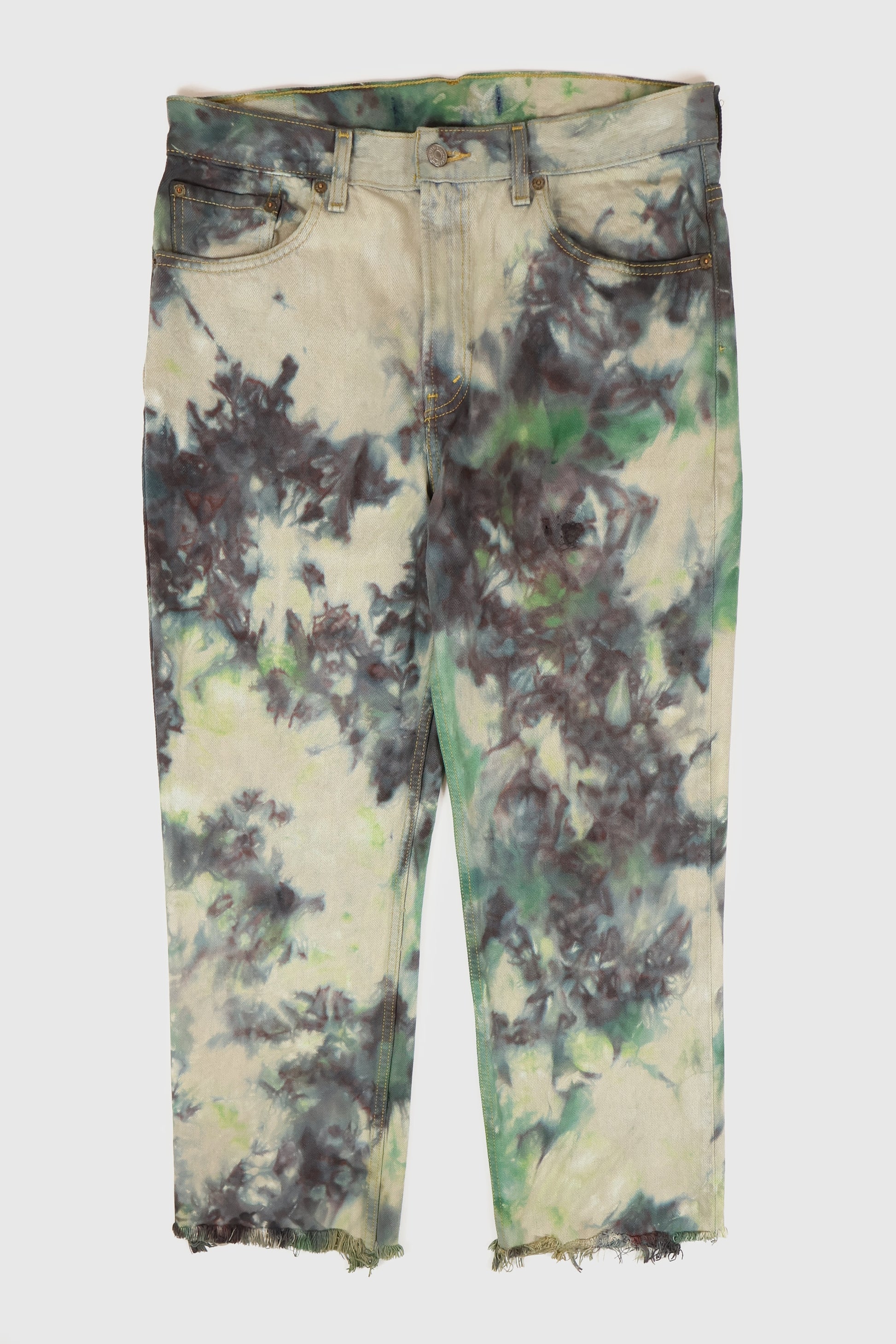 Vintage Levi's Straight Fit Dyed Jeans Image 0