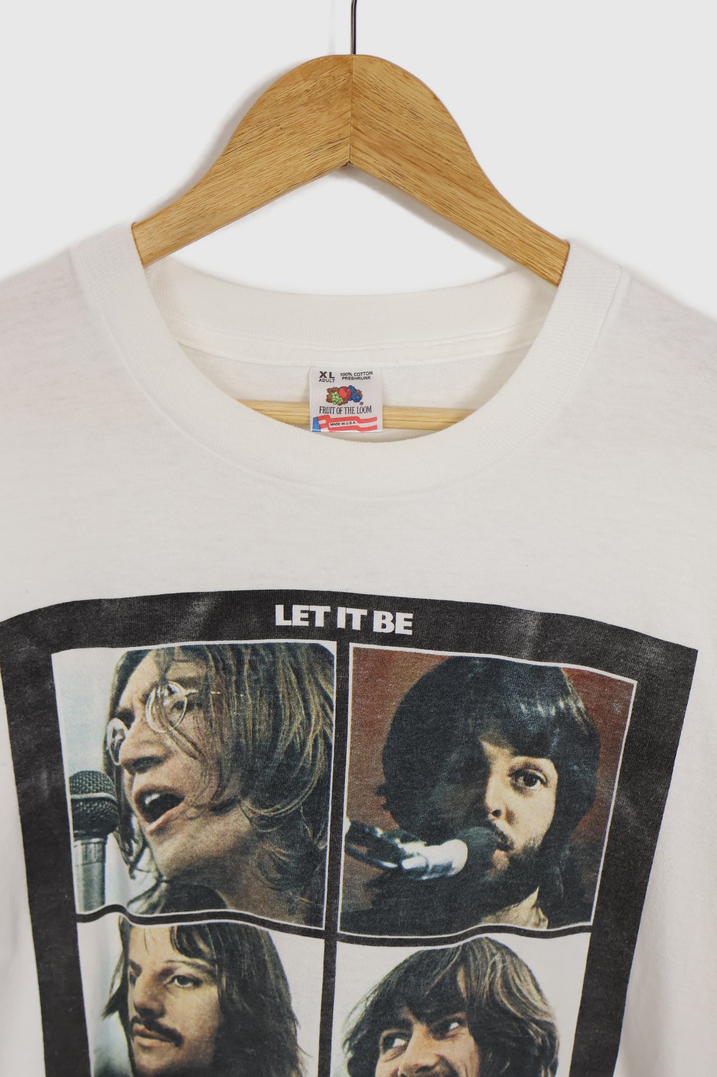 Vintage The Beatles Let It Be Tee