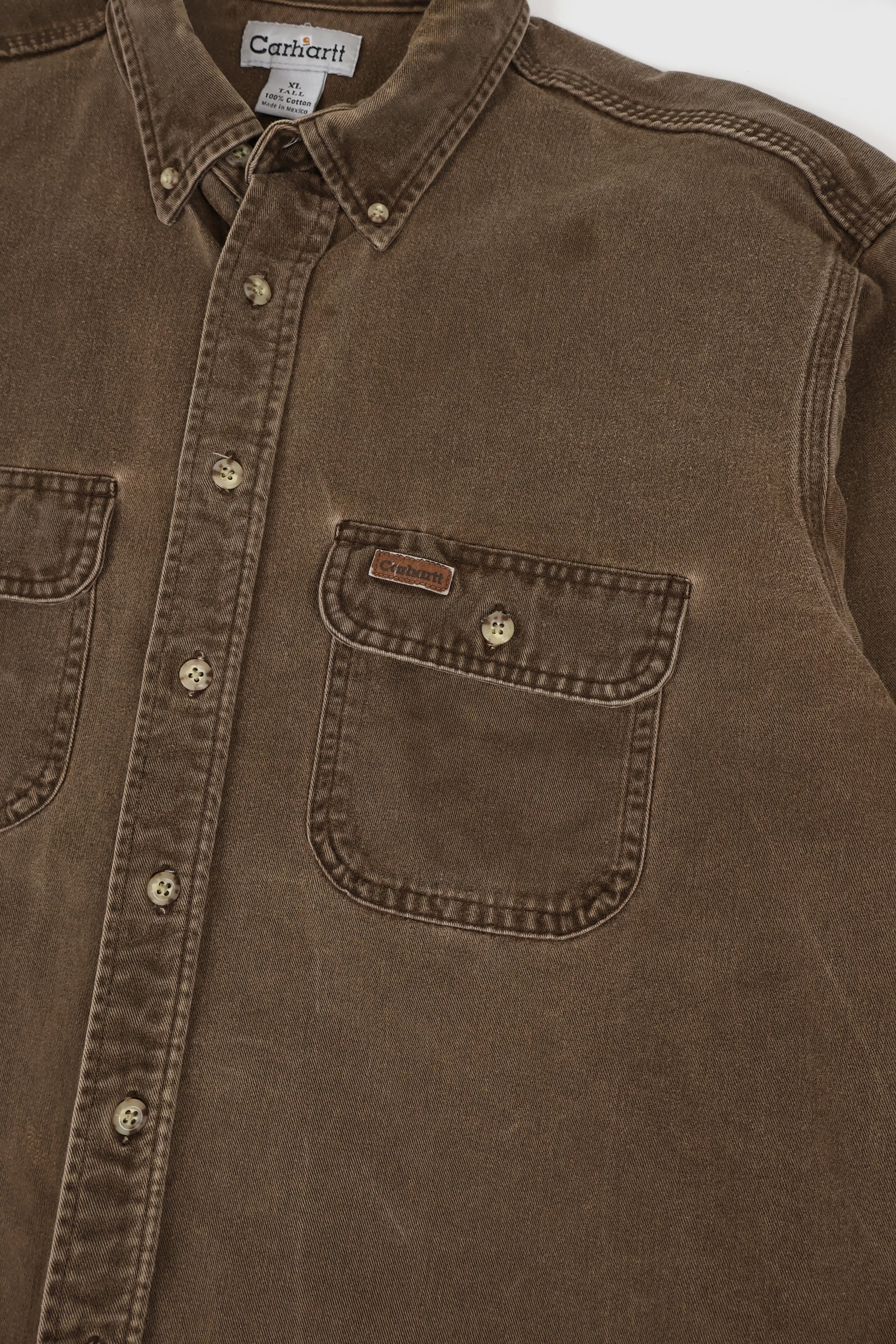 Vintage Carhartt Heavyweight Button-Down Shirt Image 3