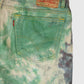 Vintage Levi's Straight Fit Dyed Jeans Image 4