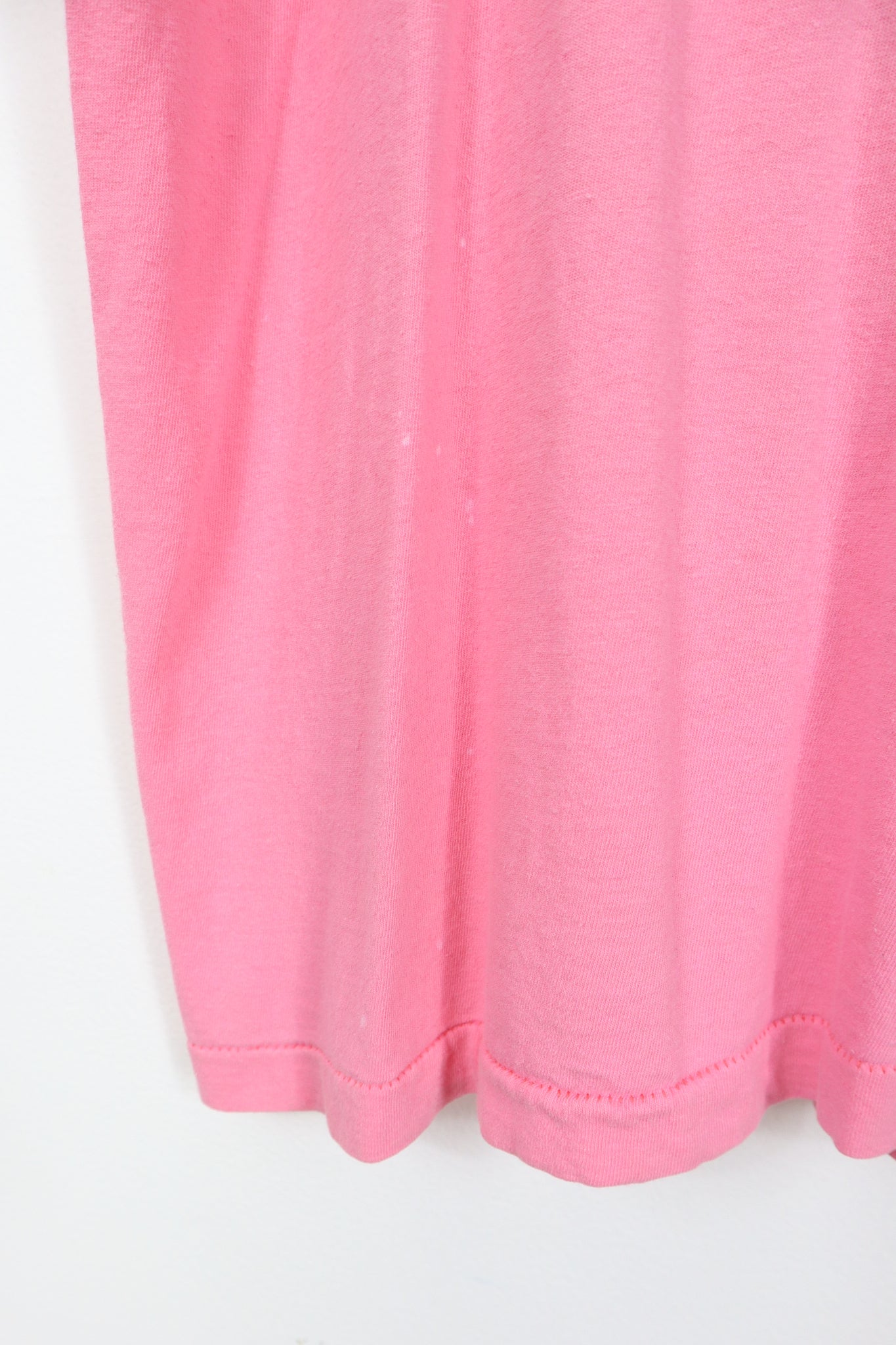 Vintage Solid Pink Tee