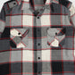 Vintage Black Plaid Button-Down Shirt Image 1