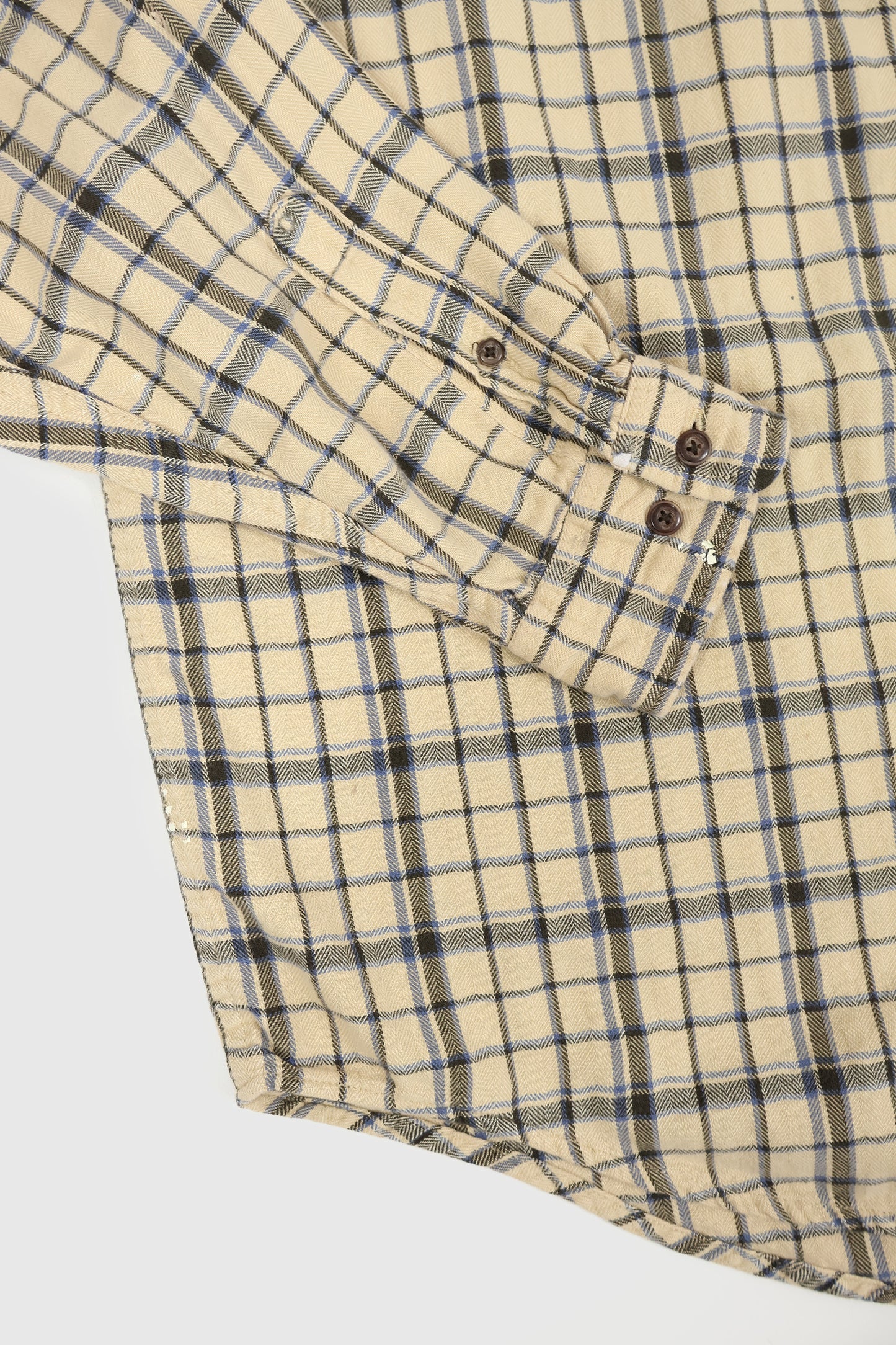 Vintage Distressed Button-Down Shirt