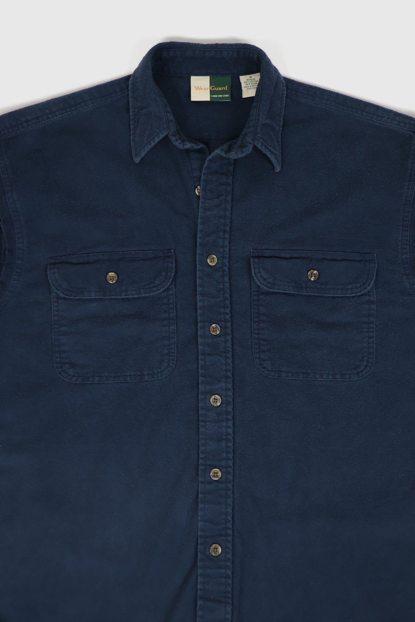 Vintage Sleeveless Flannel Button-Down Shirt 01