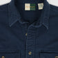 Vintage Sleeveless Flannel Button-Down Shirt 01