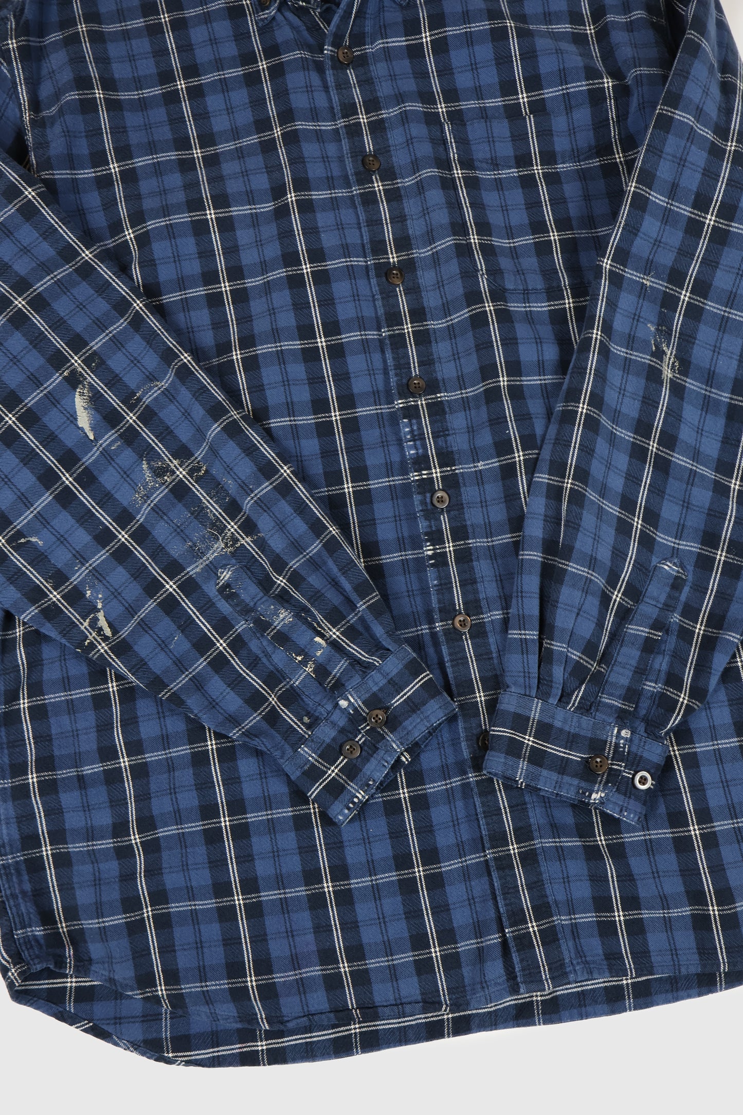 Vintage Distressed L.L. Bean Button-Down Shirt Image 3