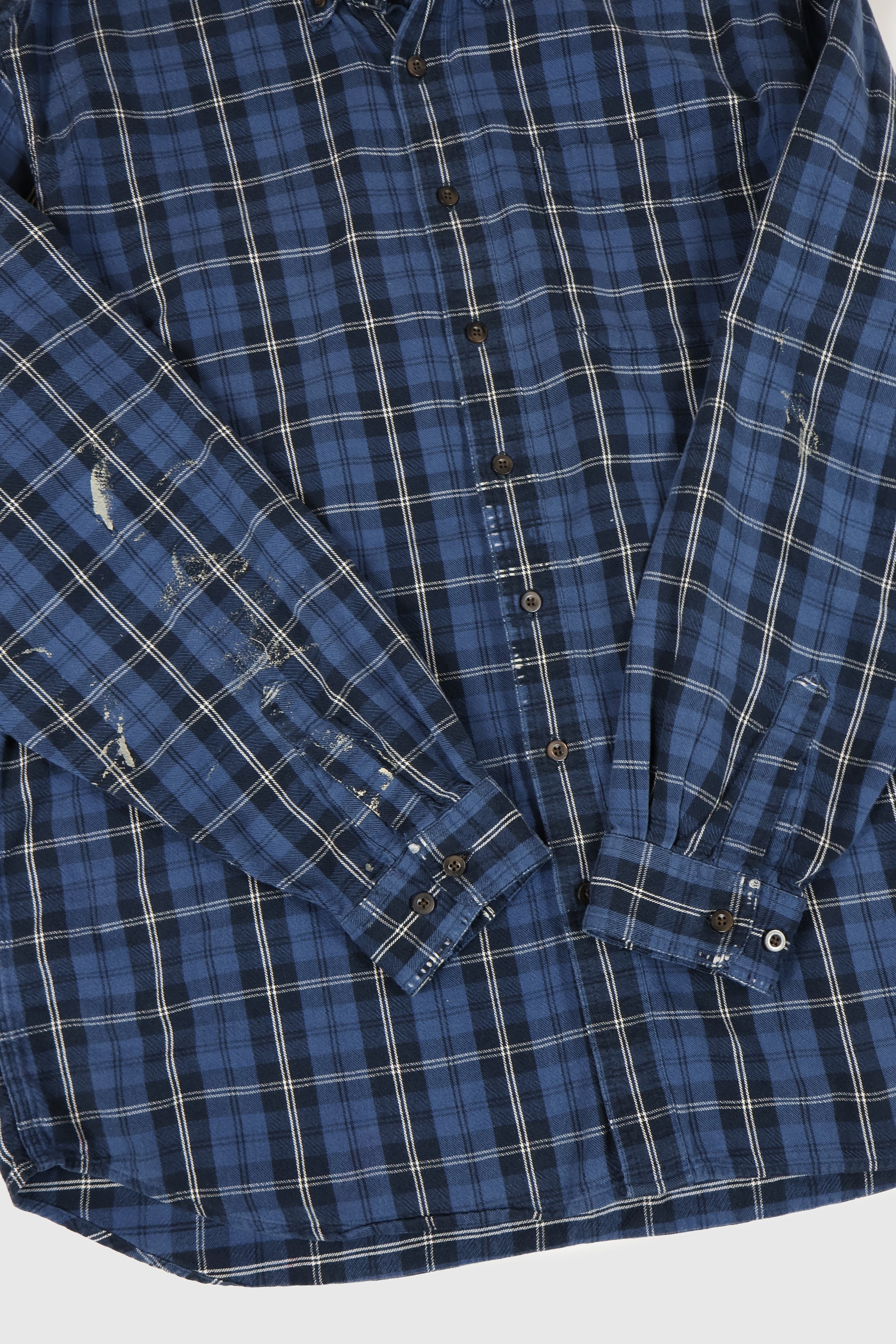 Vintage Distressed L.L. Bean Button-Down Shirt Image 3