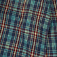 Vintage L.L. Bean Green Plaid Flannel Button-Down Shirt