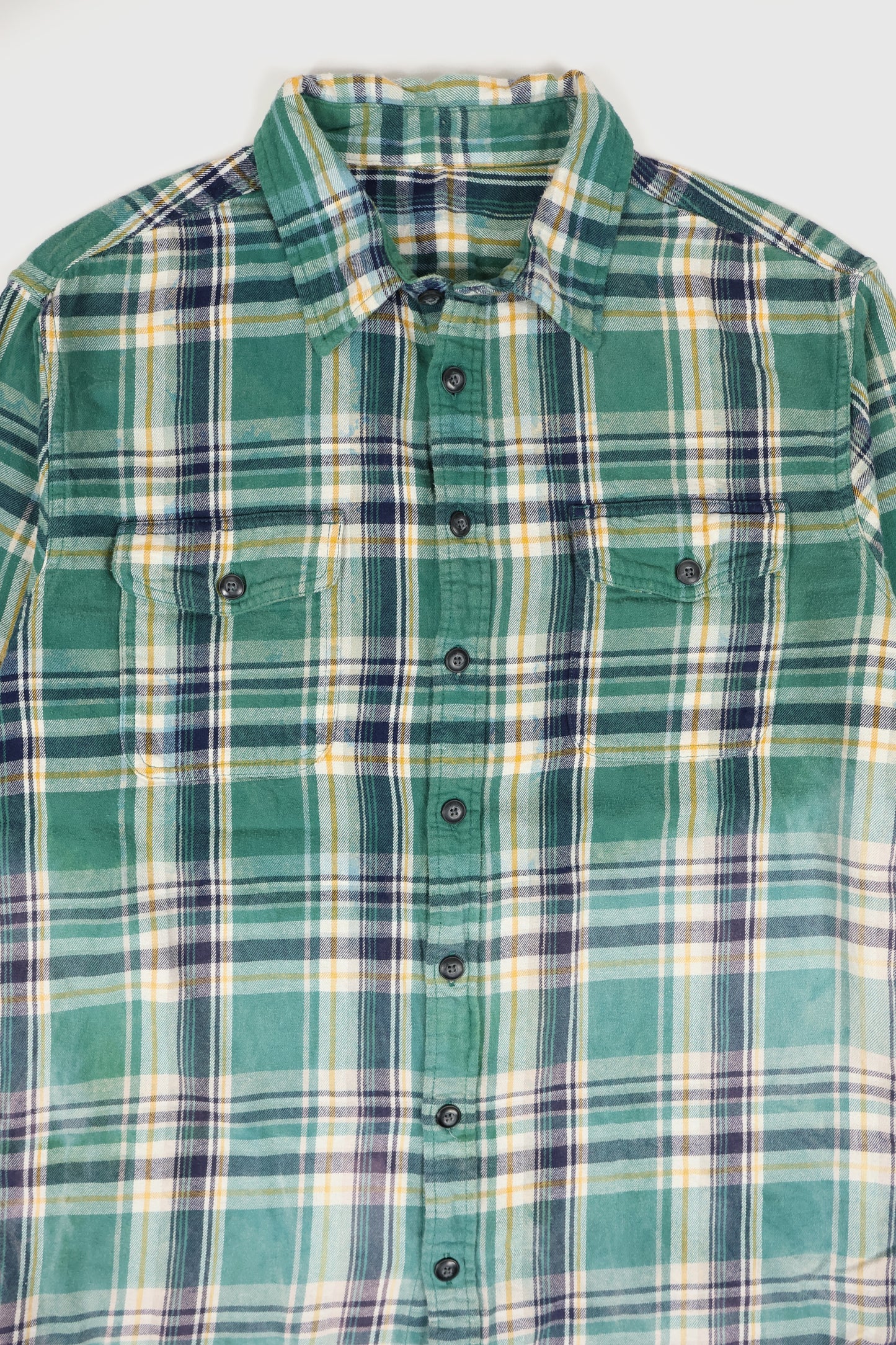Vintage Faded Button-Down Shirt 01 Image 1