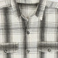 Vintage Sleeveless Plaid Button Down Shirt 02
