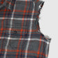 Vintage Sleeveless Flannel Button-Down Shirt 02