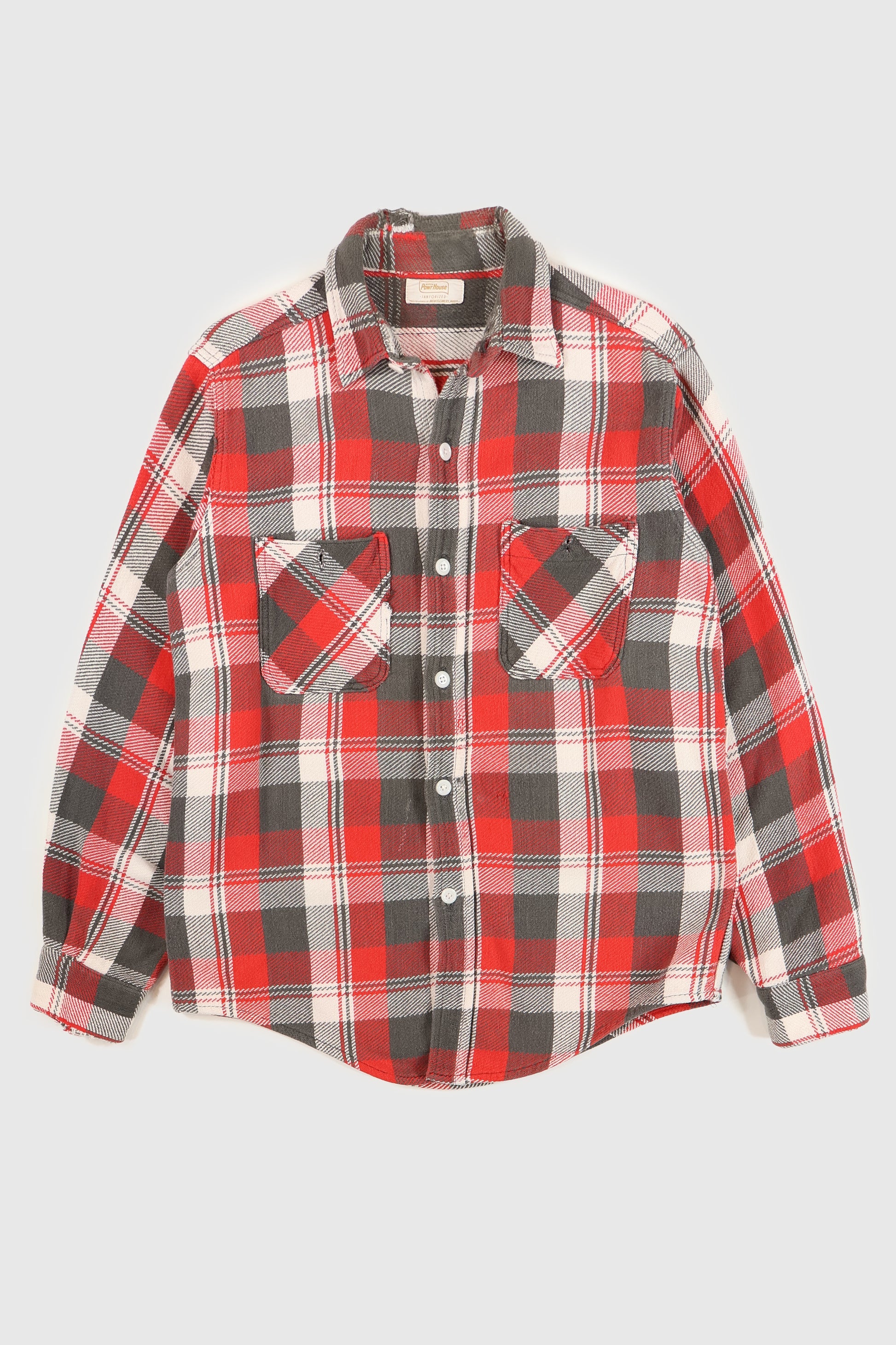 Vintage Frayed Button-Down Image 0