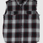 Vintage Sleeveless Button-Down Shirt