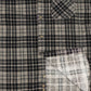 Vintage Black Flannel Button-Down Shirt Image 3